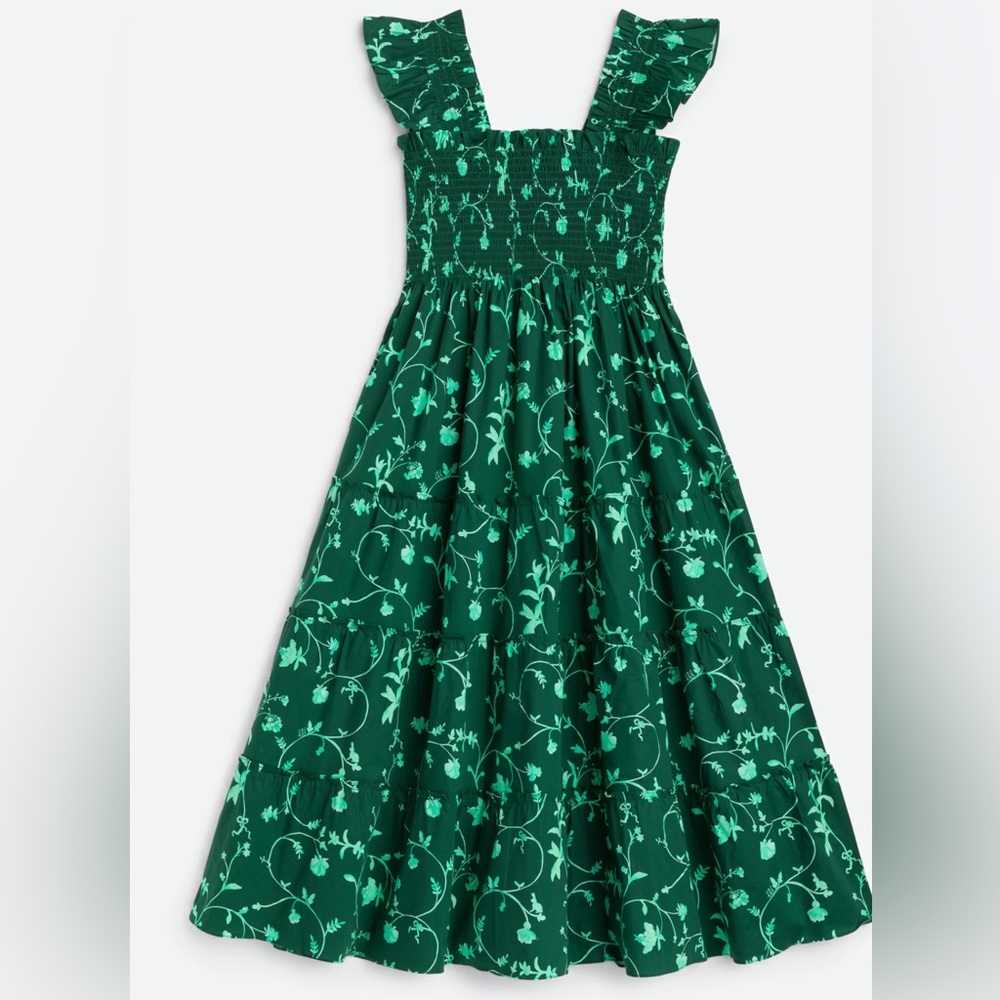 Hill House Botanical Green Ellie Nap Dress